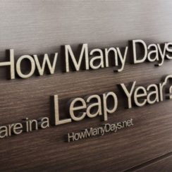 How many days in a leap year? How many days are in a leap year?How many days in a leap year exactly?How many days does leap year have?