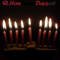 How many days till Hanukkah, how many days until hanukkah