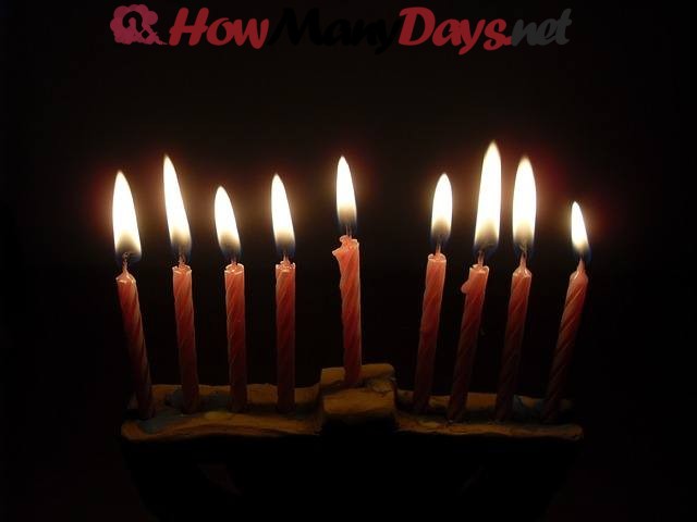 How many days till Hanukkah, how many days until hanukkah